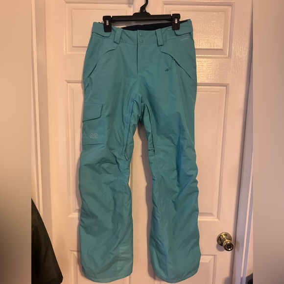 NORTH FACE “Freedom Pants” Ski Snow Pants in Enamel Blue size medium - Picture 12 of 13